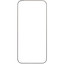 Защитное стекло Aceline для экрана Apple iPhone 16 Pro Max [2.5D, олеофобное покрытие, цвет рамки - черный, в комплекте: 1 шт]
