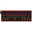 Клавиатура  проводная Redragon Fizz [механическая, Redragon RED, клавиш - 61, USB Type-A, цвет черный]
