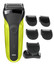 Электробритва Braun Series 3 300BT [зеленый/черный, сеточная, бритье: сухое, головок - 3, питание - от аккумулятора]