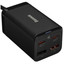 Сетевое зарядное устройство Baseus GaN3 Pro Desktop 2C+2U черный [мощность - 65 Вт, 3.25 А, до 20 В, USB Type-C, AFC, FCP, PD 3.0, PPS]