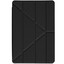 Чехол-книжка  Aceline Origami для Samsung Galaxy Tab A9+ черный [полиуретан, термопластичный полиуретан, застежка - магнит, подставка, автоблокировка экрана]