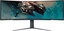 49" Монитор LG UltraGear 49GR85DC-B черный [5120x1440@240 Гц, VA, LED, 3000:1, 400 Кд/м², 178°/178°, DisplayPort 1.4, HDMI 2.1 x2, USB х2 шт: 1000R, AMD FreeSync Premium Pro]