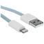 Кабель Baseus Lightning 8-pin - USB Type-A голубой [USB 2.0, форма - круглая, оплетка - нейлоновая, 2.4 А, 12 Вт, 1 шт]