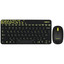 Клавиатура+мышь беспроводная   Logitech MK240 Nano Black черный [мембранная, клавиш - 79 шт, USB, кнопок мыши - 3 шт, оптическая светодиодная, USB, Fn]