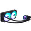 Система охлаждения Thermaltake Floe Ultra 240 RGB черная [120 мм - две секции, разъем помпы - 3 pin, радиатор - алюминий, LCD дисплей, RGB подсветка]