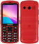 Сотовый телефон KENSHI Senior 321 красный [связь 2G, 2 SIM, экран 3.36", TN (TFT), 240x320, камера 2 Мп, Bluetooth, 2500 мА*ч, фонарик, ЗУ, с док-станцией]