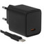 Сетевое зарядное устройство Hoco CS82A черный [мощность - 20 Вт, 3 А, до 9 В, USB Type-C]