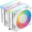 Кулер для процессора DEEPCOOL AG620 WH ARGB V2 [R-AG620-WHAMMN-GJD] белый [вентилятор - 120 x 120 мм, до 1950 об/мин, основание - медь, теплотрубки - 6 x 6 мм, 29.4 дБ, 4 pin, 260 Вт, подсветка - ARGB]