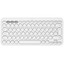 Клавиатура  беспроводная Logitech K380 [мембранная, клавиш - 80, Bluetooth, цвет белый]