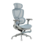 Компьютерное кресло Evolution LX 1 голубой [сетка, до 150 кг, подголовник, подлокотники - 3D]