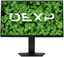 27" Монитор DEXP DF27H1U черный [1920x1080@100 Гц, IPS, LED, 1300:1, 300 Кд/м², 178°/178°, HDMI 1.4, USB Type-C, VGA (D-Sub), USB х2 шт, Adaptive-Sync]