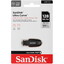 Память USB Flash 128 ГБ SanDisk Ultra Curve [SDCZ550-128G-G46] [USB 3.2 Gen 1/USB Type-A, монолит, пластик]