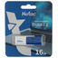 Память USB Flash 16 ГБ Netac U182 [NT03U182N-016] [USB 3.2 Gen 1/USB Type-A, выдвижной (слайдер), пластик]