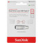 Память OTG USB Flash 256 ГБ SanDisk Ultra Dual Drive Luxe [SDDDC4-256G-G46] [USB 3.2 Gen 1/USB Type-A, USB Type-C, до 150 Мбайт/сек, поворотный (флип), металл]