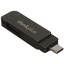 Память OTG USB Flash 128 ГБ Lenovo ThinkPlus MU253 [36004284] [USB 3.2 Gen 1/USB Type-A, USB Type-C, до 30 Мбайт/сек, поворотный (флип), металл]