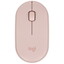 Мышь беспроводная Logitech Pebble M350 [910-005575] розовый [1000 dpi, светодиодный, Bluetooth, USB Type-A, кнопки - 3]