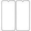Защитное стекло Aceline для экрана Xiaomi REDMI 15C [2.5D, олеофобное покрытие, цвет рамки - черный, в комплекте: 2 шт]