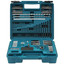 Набор бит и сверл Makita E-06270 [предметов - 212 шт, бит - 100 шт, H, PH, PZ, SL, SQ, T, сверла - 44 шт, перовой, спиральный (винтовой), торцевые головки - 20 шт]