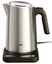 Электрочайник Braun WK503BI-WK5205BK серебристый [1.7 л, 2200 Вт, скрытый нагревательный элемент, фильтр, материал корпуса - нержавеющая сталь]