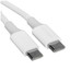 Кабель Ugreen USB Type-C - USB Type-C белый [форма - круглая, оплетка - нейлоновая, 3 А, 60 Вт, 1 шт]