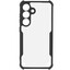 Накладка  BoraSCO Sky Case для Samsung Galaxy S25 черный/прозрачный [акрил, ТПУ]