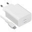 Сетевое зарядное устройство Borofone BA21A Pro белый [мощность - 20 Вт, 3 А, до 12 В, Lightning 8-pin, PD, PPS]