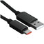 Кабель ACEFAST USB Type-C - USB Type-A черный 1.2 м [форма - круглая, оплетка - нейлоновая, 3 А, 15 Вт, металлический корпус разъемов, 1 шт]