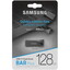 Память USB Flash 128 ГБ Samsung BAR Plus [MUF-128BE4/APC] [USB 3.2 Gen 1/USB Type-A, до 400 Мбайт/сек, монолит, металл]