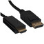 Кабель однонаправленный DEXP HDMI - DisplayPort, 3 м [вилка - вилка, длина - 3 м, 3840x2160, 60 Гц]