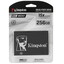 256 ГБ 2.5" SATA накопитель Kingston KC600 [SKC600/256G] [SATA, чтение - 550 Мбайт/сек, запись - 500 Мбайт/сек, 3D NAND 3 бит TLC, TBW - 150 ТБ]