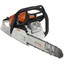Бензопила Stihl MS 162 , шина - 35 см(14") [30.1 см³, 1200 Вт, 1.6 л.с., паз шины - 1.1 мм, шаг цепи - 9.52 мм(0.375"), 4.5 кг]