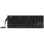 Клавиатура  проводная + беспроводная ARDOR GAMING Carbon [механическая, Kailh turbo-Yellow, клавиш - 87, Bluetooth, USB Type-A, радиоканал, цвет черный]