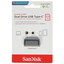 Память OTG USB Flash 64 ГБ SanDisk Ultra Dual [SDDDC2-064G-G46] [USB 3.2 Gen 1/USB Type-A, USB Type-C, до 150 Мбайт/сек, выдвижной (слайдер), пластик]