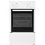 Электрическая плита DARINA 1F 5606 W белый [поверхность - стеклокерамика, конфорок - 2 шт, духовка - 45 л, 85 см x 50 см x 41 см]