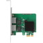 Сетевая карта DEXP E-PT-03 [2 x RJ-45, 1000 Мбит/сек, 100 Мбит/сек, 10 Мбит/сек, PCI-E]