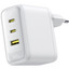 Портативный аккумулятор Baseus EnerFill FC31 Qpow 3 белый [10000 мА*ч, USB-A - 1 шт, USB-C - 1 шт, дисплей]