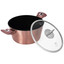 Кастрюля Berlinger Haus I-Rose Edition BH-6035 4 л 24 см розовый [розовый, корпус - алюминий, индукция, внутреннее покрытие - антипригарное]