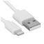 Кабель Aceline Lightning 8-pin - USB Type-A белый 1 м [форма - круглая, оплетка - ПВХ, 2.1 А, 1 шт]
