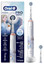 Электрическая зубная щетка Braun Oral-b Junior pro белый [жесткость - мягкая, режимов - 3 шт, насадок - 2 шт, датчик нажима, питание от аккумулятора]