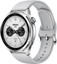Смарт-часы Xiaomi Watch S4 [корпус - серебристый, ремешок - белый, 1.43", AMOLED, 466x466, Bluetooth, для Android, iOS]