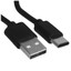 Кабель Aceline USB Type-C - USB Type-A черный [USB 2.0, форма - круглая, оплетка - ПВХ, 2 А, 1 шт]