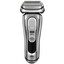 Электробритва Braun S9 PRO 9477сс [серебристый/черный, сеточная, бритье: влажное/сухое, головок - 5, триммер, автоматическая очистка, питание - от аккумулятора]