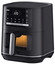 Аэрогриль Braun MultiFry 5 HF5055 черный [2000 Вт, 6 л, упр. - сенсор, программ - 15]