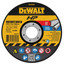 Диск отрезной DeWalt DWA8062F [1 шт, ⌀ - 115 мм, толщина - 1 мм, для материала - металл, нержавеющая сталь, посадочный ⌀ - 22.2 мм]