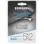 Память USB Flash 512 ГБ Samsung BAR Plus [MUF-512BE3/APC] [USB 3.2 Gen 1/USB Type-A, до 400 Мбайт/сек, монолит, металл]