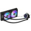 Система охлаждения ID-COOLING ZOOMFLOW 240X ARGB [LGA1700] черная [120 мм - две секции, разъем помпы - 3 pin, радиатор - алюминий, TDP - 300 Вт, ARGB подсветка]