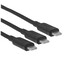Кабель ACEFAST USB Type-C - USB Type-C черный 1.2 м [форма - круглая, оплетка - нейлоновая, 5 А, 100 Вт, металлический корпус разъемов, 1 шт]