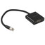 Переходник однонаправленный Ugreen mini DisplayPort - VGA, 0.15 м [вилка - розетка, длина - 0.15 м, 1920х1200]