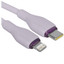 Кабель Baseus Lightning 8-pin - USB Type-C фиолетовый [форма - круглая, оплетка - TPE, 2.22 А, 20 Вт, 1 шт]