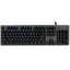 Клавиатура  проводная Logitech G512 Carbon цвет черный [механическая, Logitech GX Brown, клавиш - 104, USB Type-A]